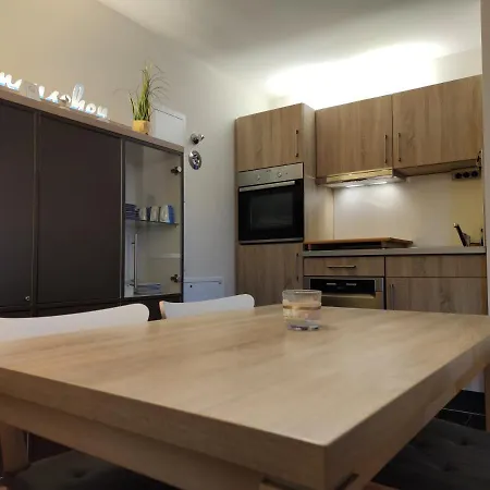 شقة Ferienwohnung Moin Im Deichgraf *